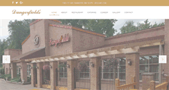 Desktop Screenshot of dangerfieldsrestaurant.com